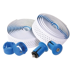 
Genetic Perfect Tape Bartape w Gel White/Blue